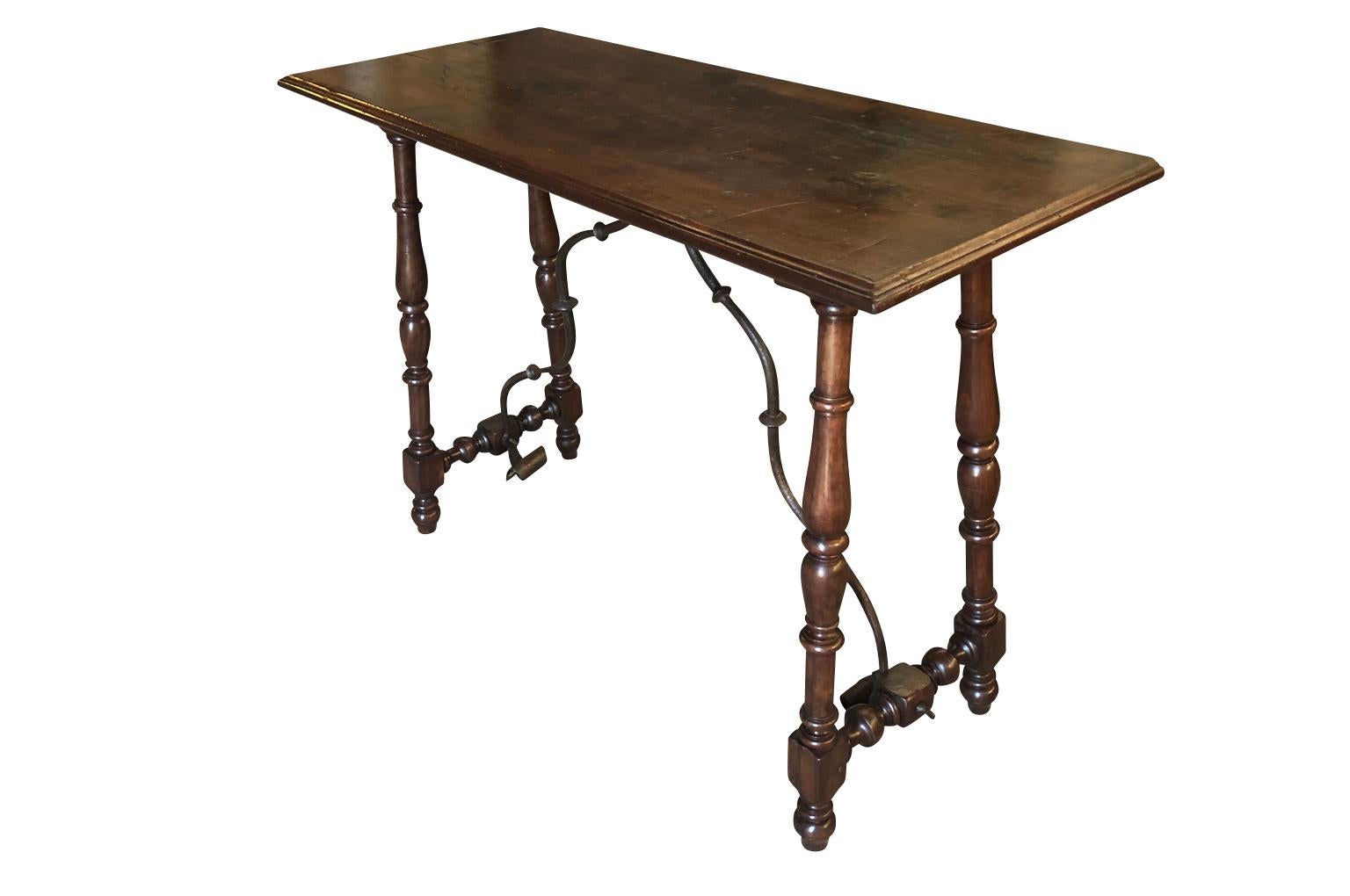 European Spanish Early 19th Century Console Table