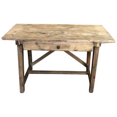Antique Spanish Early 19th Century Writing Table