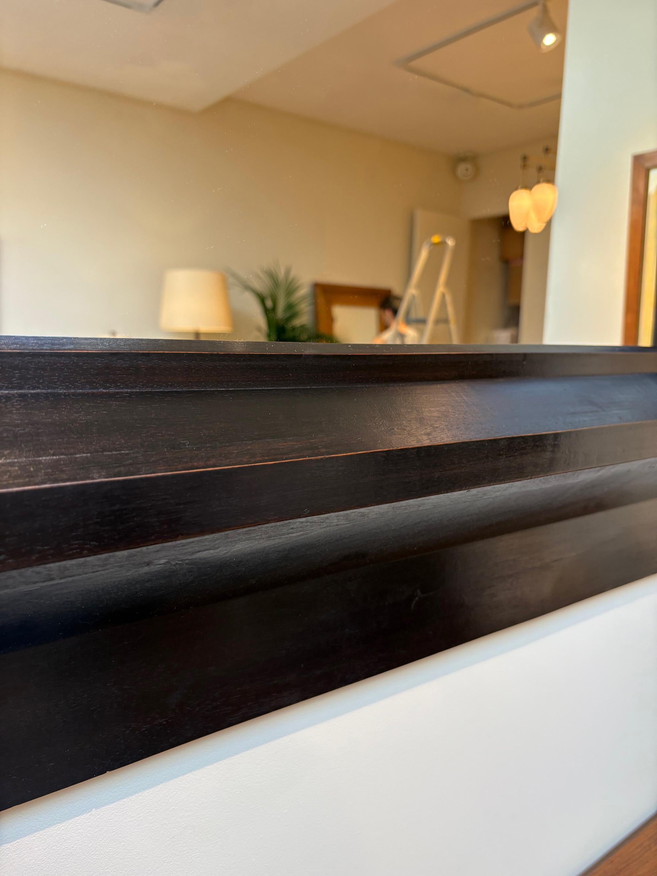 Spanish Ebonised Mirror For Sale 3