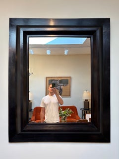 Spanish Ebonised Mirror