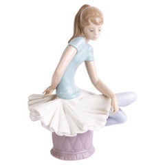 Porcelaine fine espagnole Lladro Ballerina Sculpture Figure 