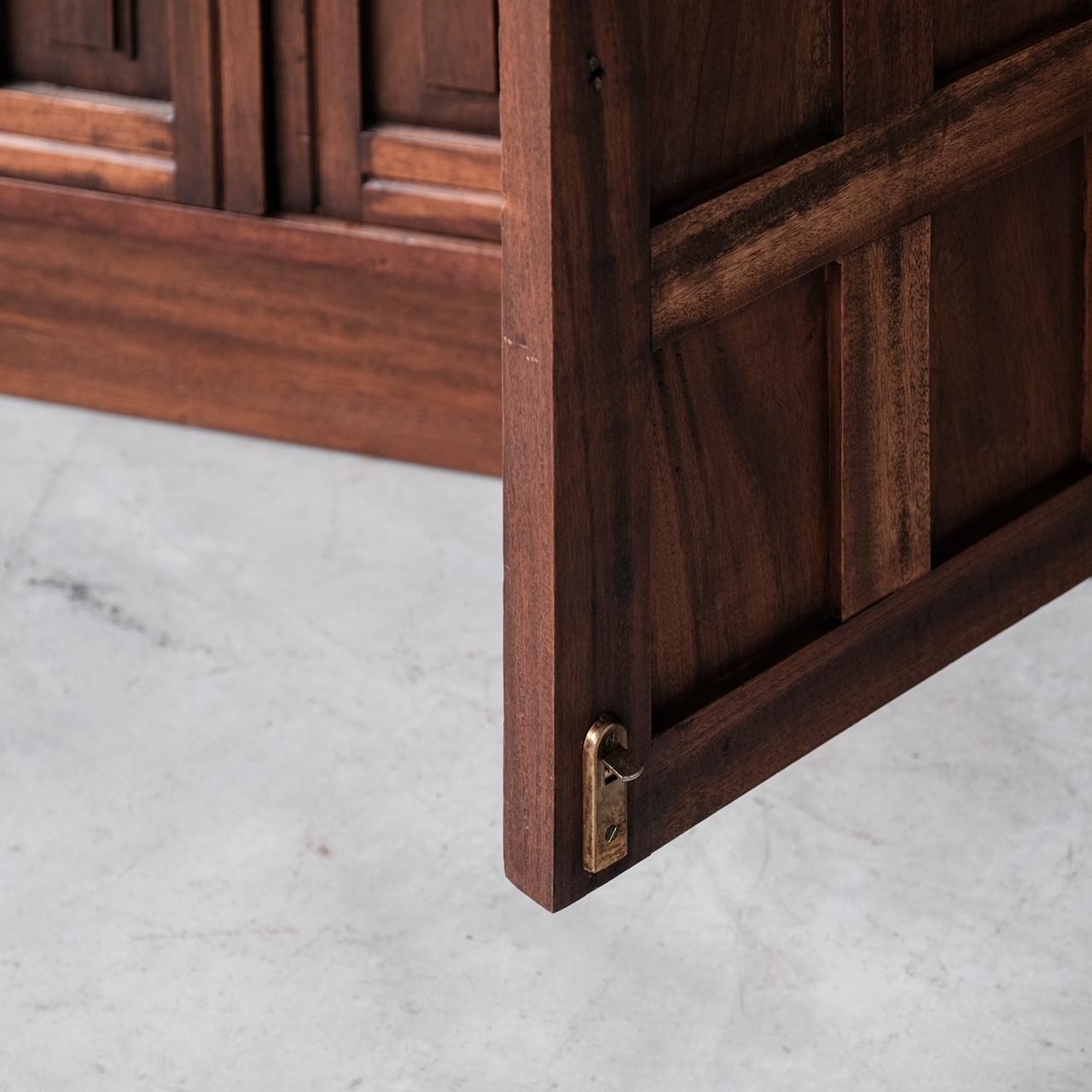 Spanish Geometric Brutalist Midcentury Sideboard 12