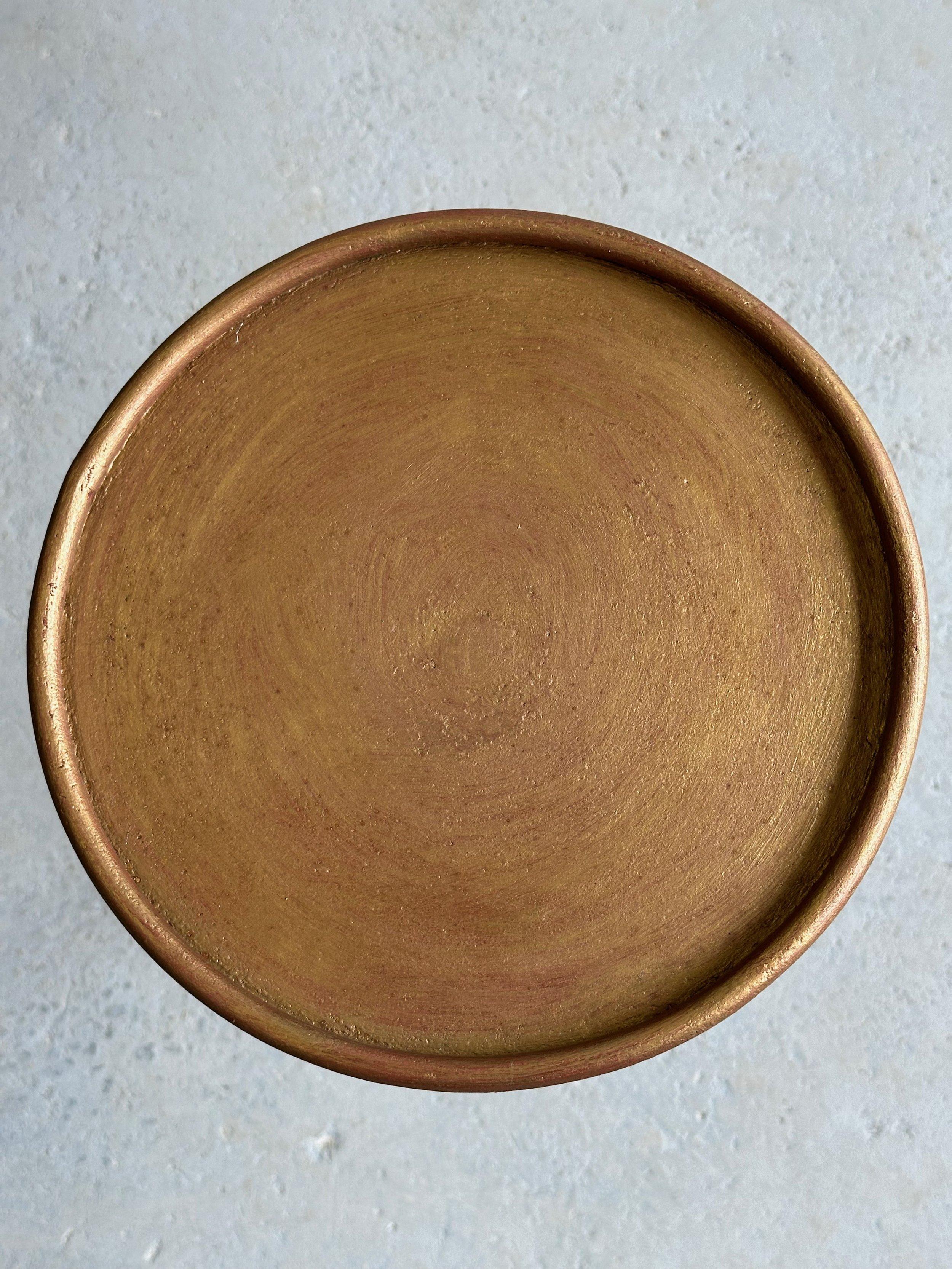 Spanish Gilt Iron Drinks Table on a Tripod Base 5