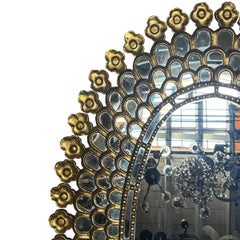 Spanish Gilt Wood Mirror