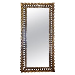 Spanish Gilt Wood Mirror