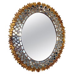 Spanish Gilt Wood Mirror