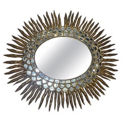 Spanish Gilt Wood Mirror