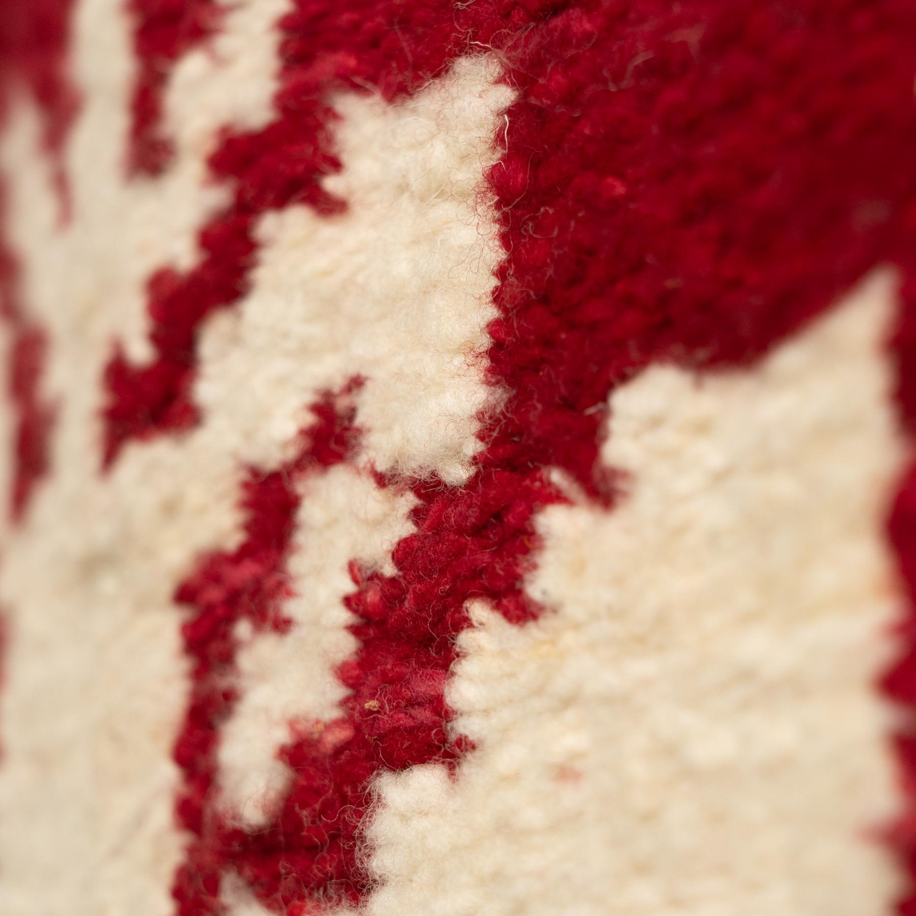 Spanischer handgeknüpfter Wandteppich aus Wolle, um 1960 im Angebot 7