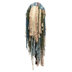 Spanish Hand Knotted Wool Tapestry, Mid-Century Modern, Circa 1960