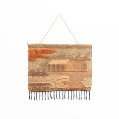 Spanish Hand Knotted Wool Tapestry, circa 1960