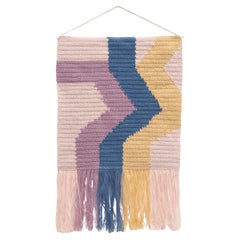 Spanish Hand Knotted Wool Tapestry, circa 1960