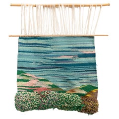 Spanish Hand Knotted Wool Tapestry, circa 1960