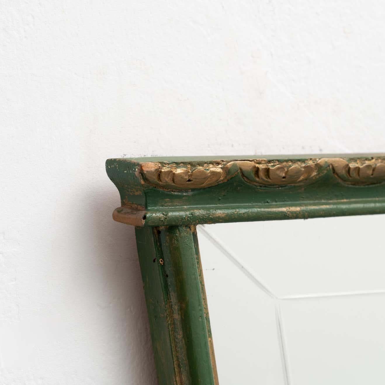 Spanish Handcrafted Mirror, circa 1950 For Sale 6