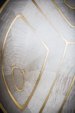 Spanish Harlem Coffee Table – Ivan Paradisi Handmade Italian Maple & Brass Inlay