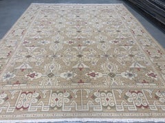 European Design Collection Tan Spanish Inspired Area Rug
