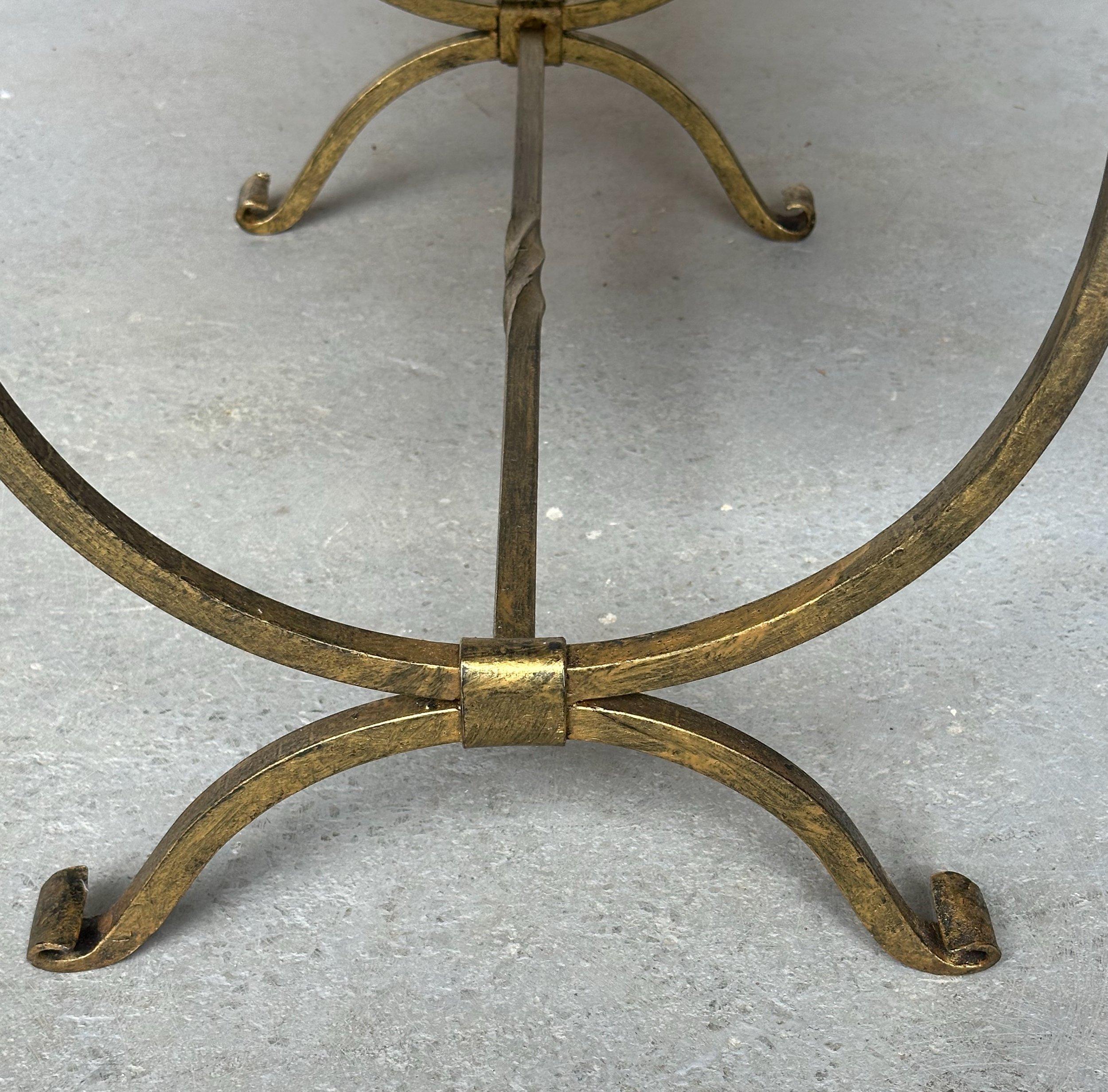 XXIe siècle et contemporain Banc en fer espagnol rayé en vente