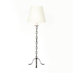 Lampadaires fer forgé, Espagne, années 1940