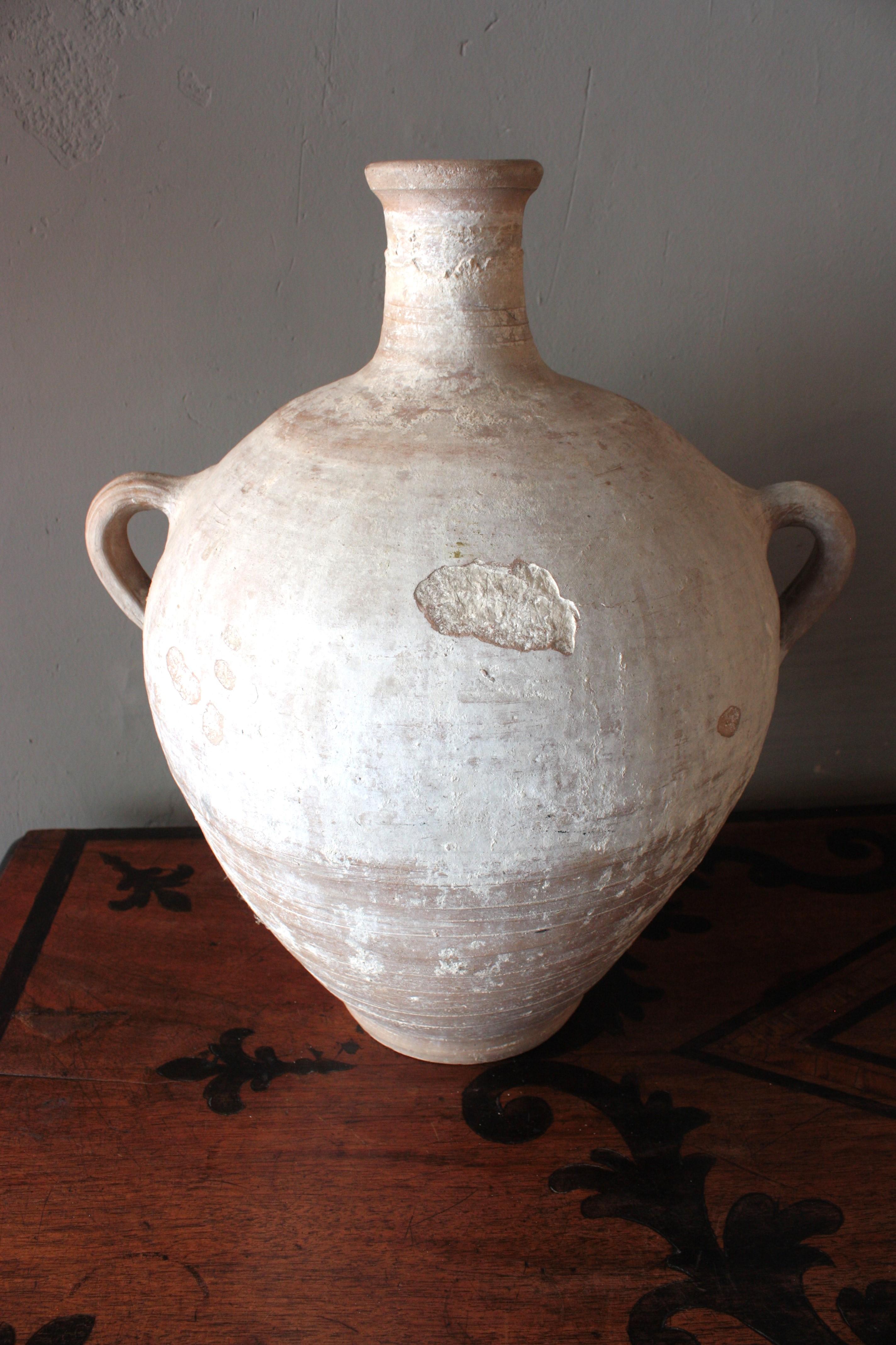 Spanish Large Terracotta Water Jar / Pitcher / Vessel For Sale 8
