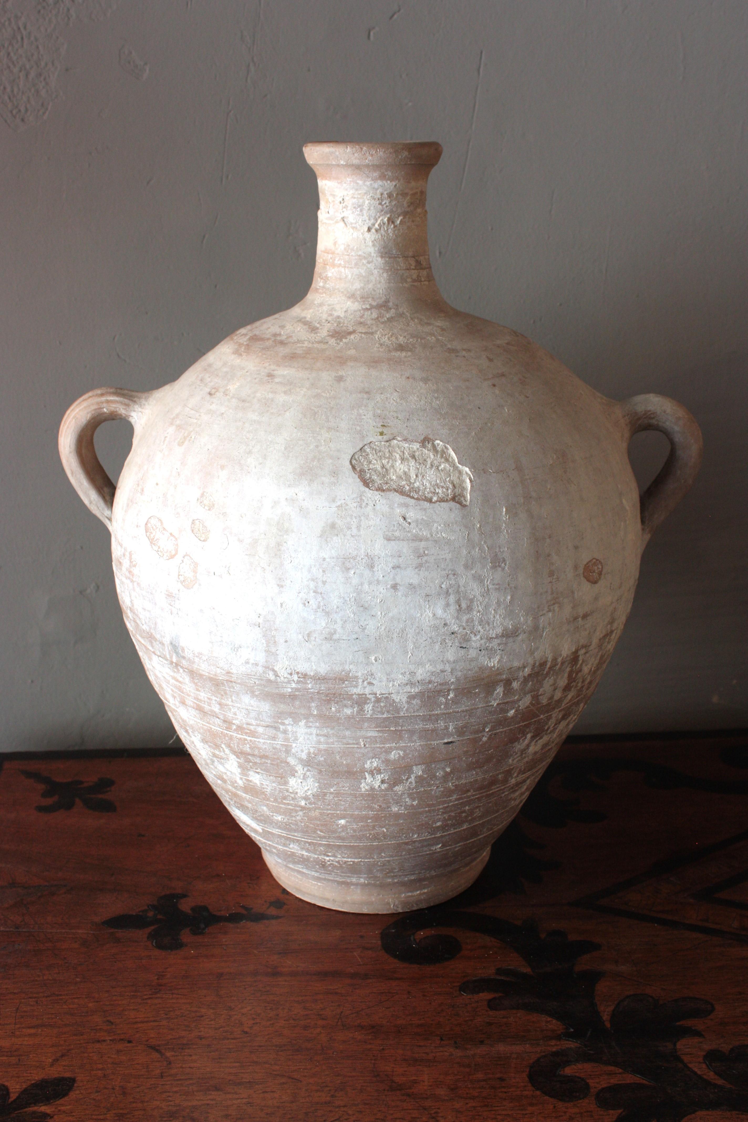 Spanish Large Terracotta Water Jar / Pitcher / Vessel For Sale 9