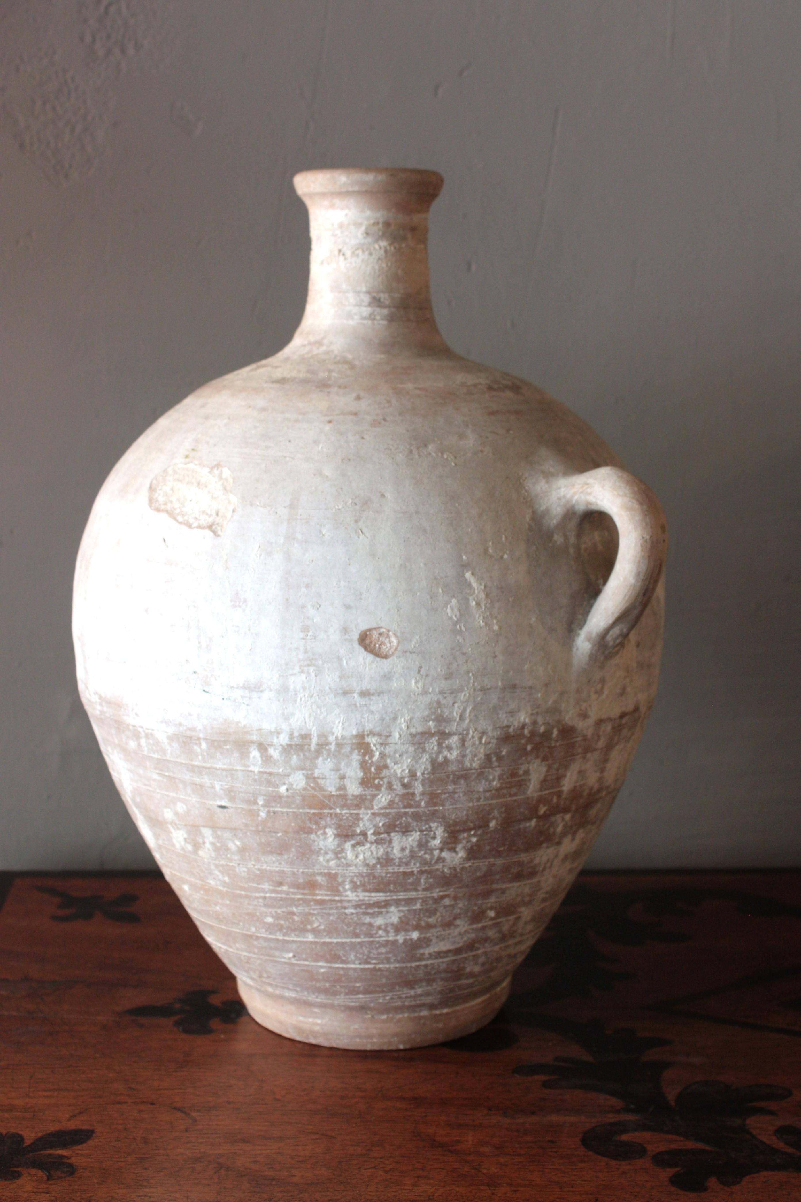 Spanish Large Terracotta Water Jar / Pitcher / Vessel For Sale 2