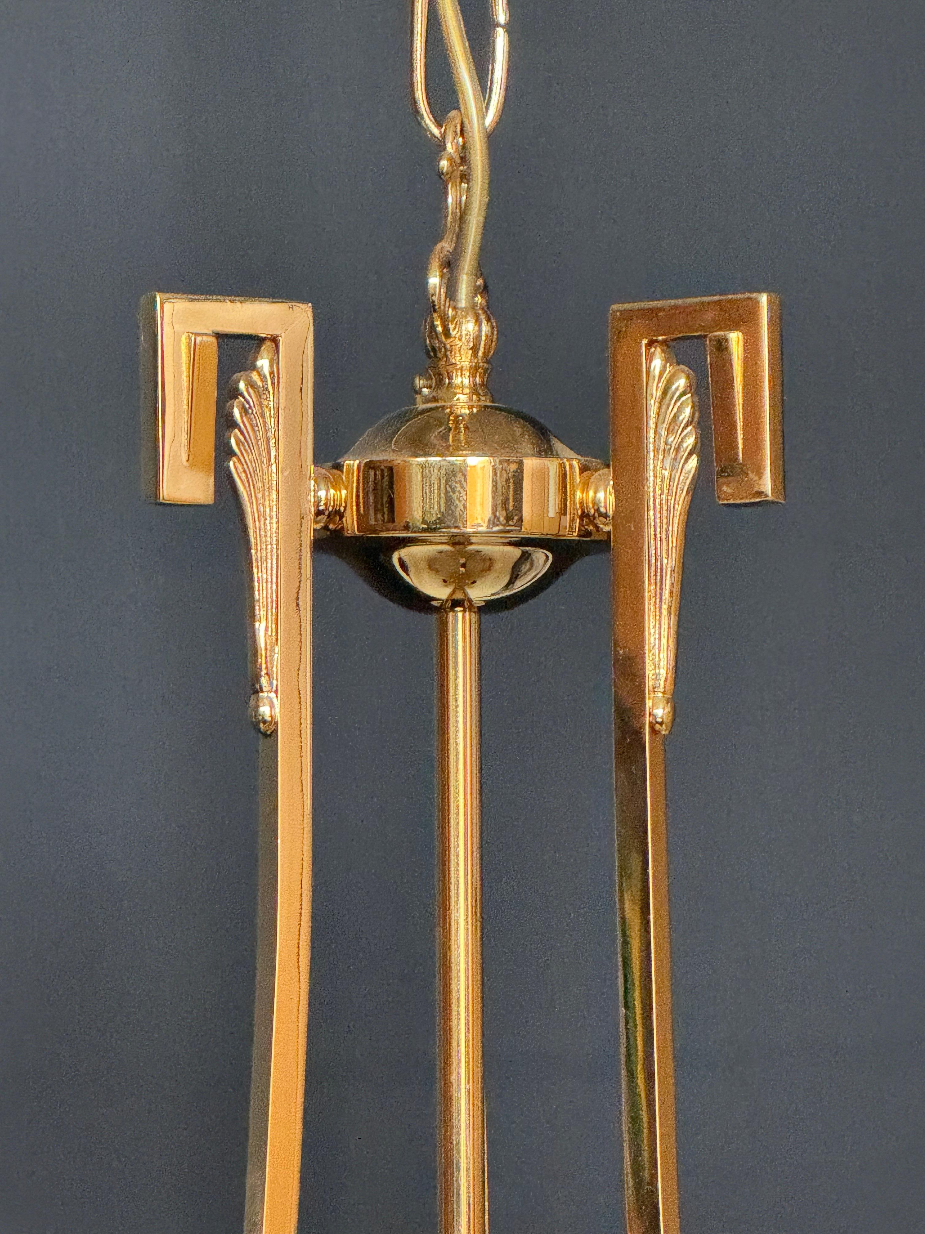 Fine XX secolo Lampadario 