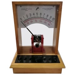 Vintage Spanish MCM Instituto L. Torres Quevedo Educational Galvanometer