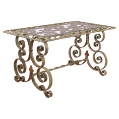 Spanish Metal Coffee Table