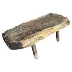 Spanish Mid-18th Century Primitive Bench