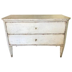Spanish Mid-19th Century Painted Commode