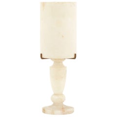 Spanish Midcentury Alabaster Table Lamp