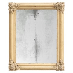 Spanish Mid-Century Modern Handcrafted Wood Mirror, circa 1950