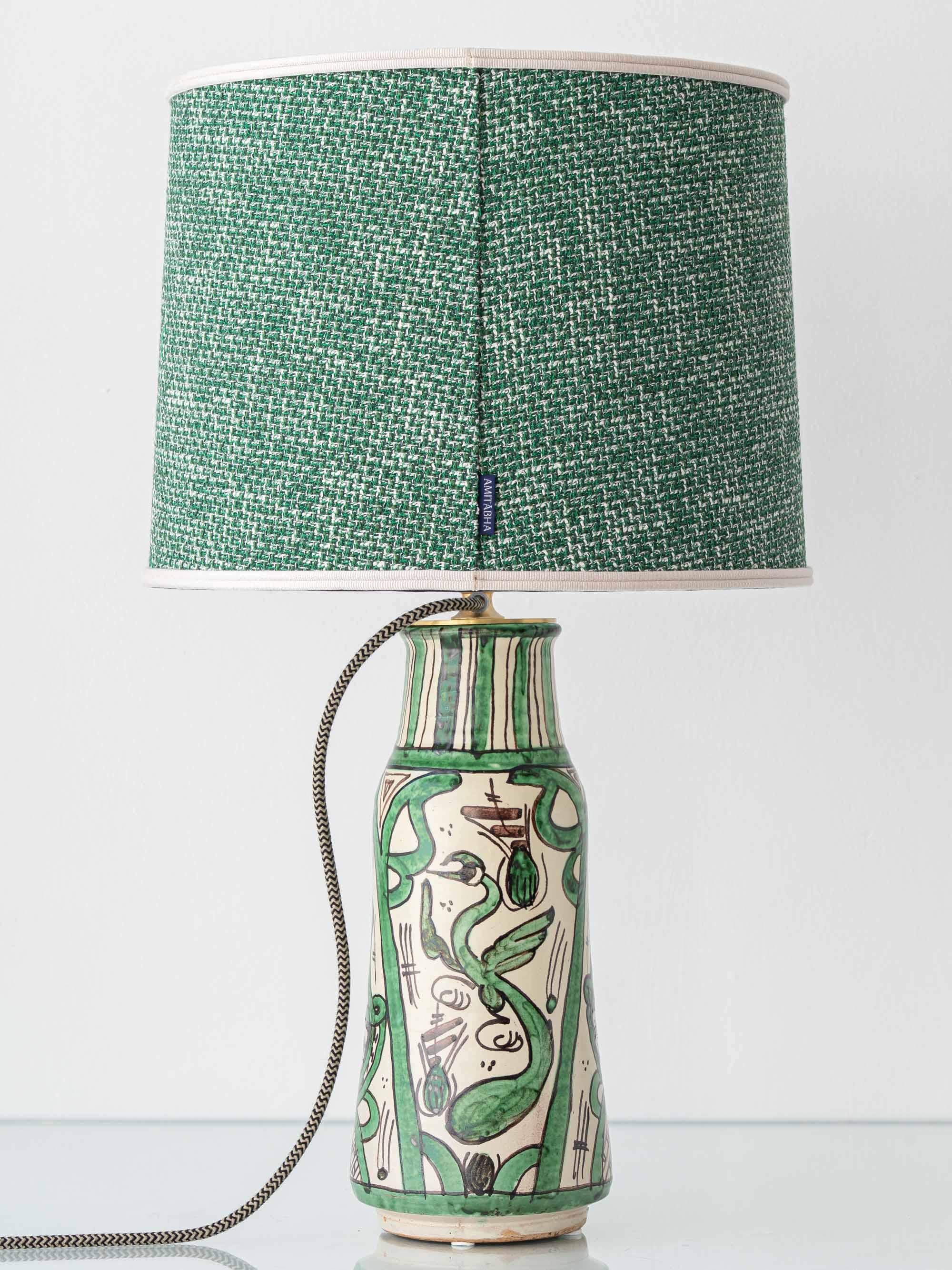 Lampe à poser espagnole du milieu du siècle Greene & Greene Albarello - Mudéjar Revival en vente 3