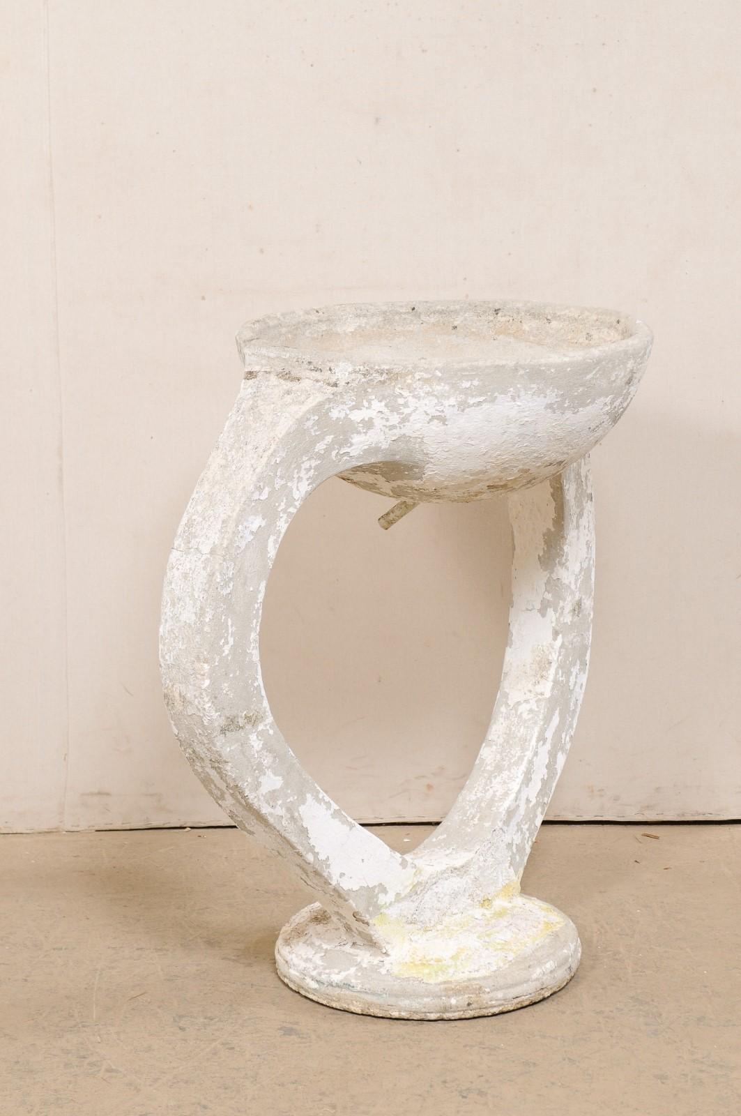 Spanish Mid-Century Sculptural Abstract Planter or Fountain For Sale 2
