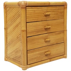 Spanish Midcentury Four-Drawer Chest of Drawers, circa 1980