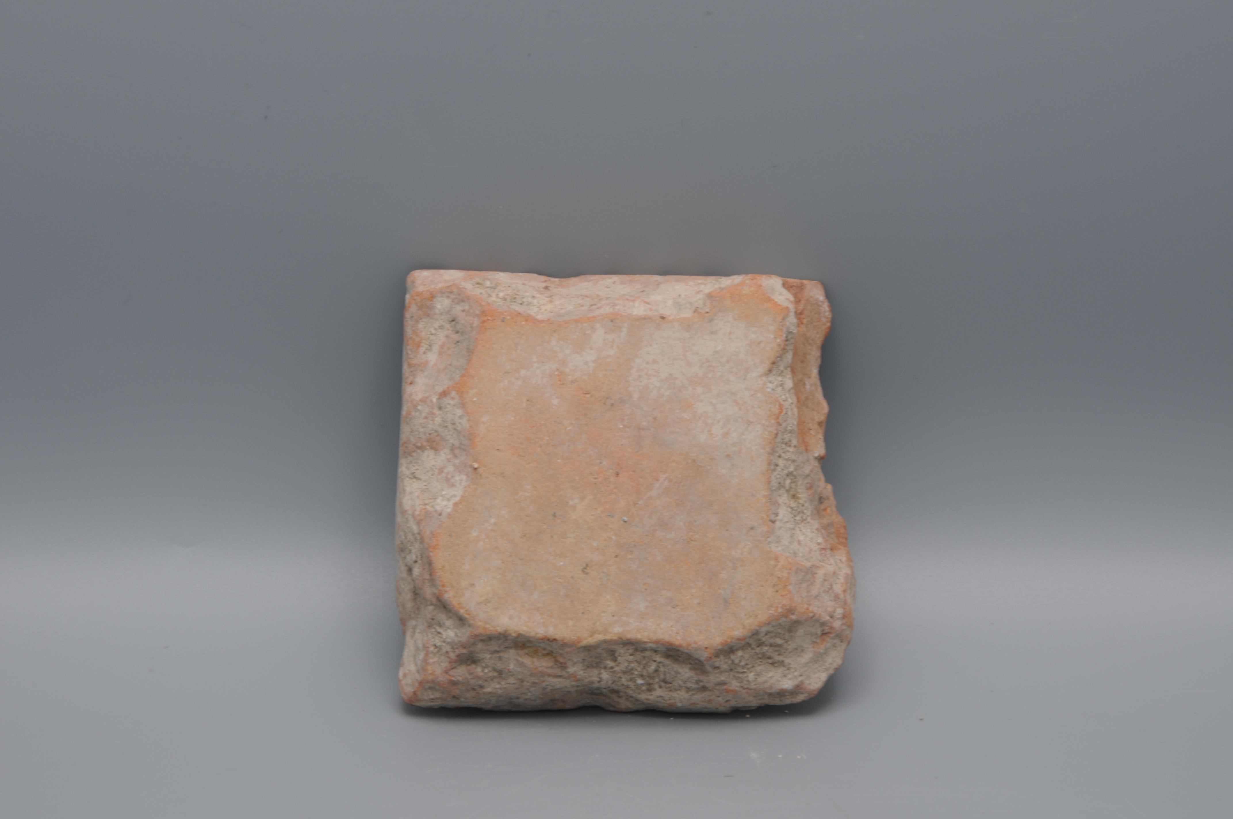 Espagnol Tile mauresque espagnol Mudejar Olambrilla, Cuerda Seca - Toledo  15e/16e siècle en vente