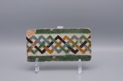 Tile de Mudejar espagnol espagnol, Arista y Cuenca - Sevilla 16e siècle
