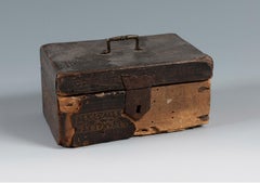 Spanish Mudejar-Style Wooden and Leather-Covered Chest, circa 1500