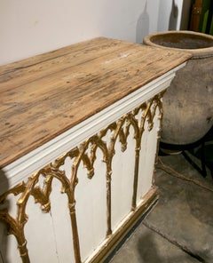 Spanish Neoclassical  altar Front Carved in Wood