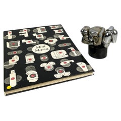 Spanish nickel-plated metal sculpture Mini Maria by Miguel Berrocal, 1968-69