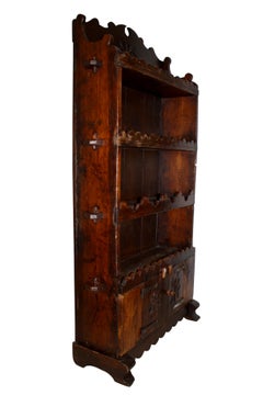 Spanish Oak Bookcase, circa 1895