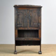Spanish oak cabinet, circa 1800