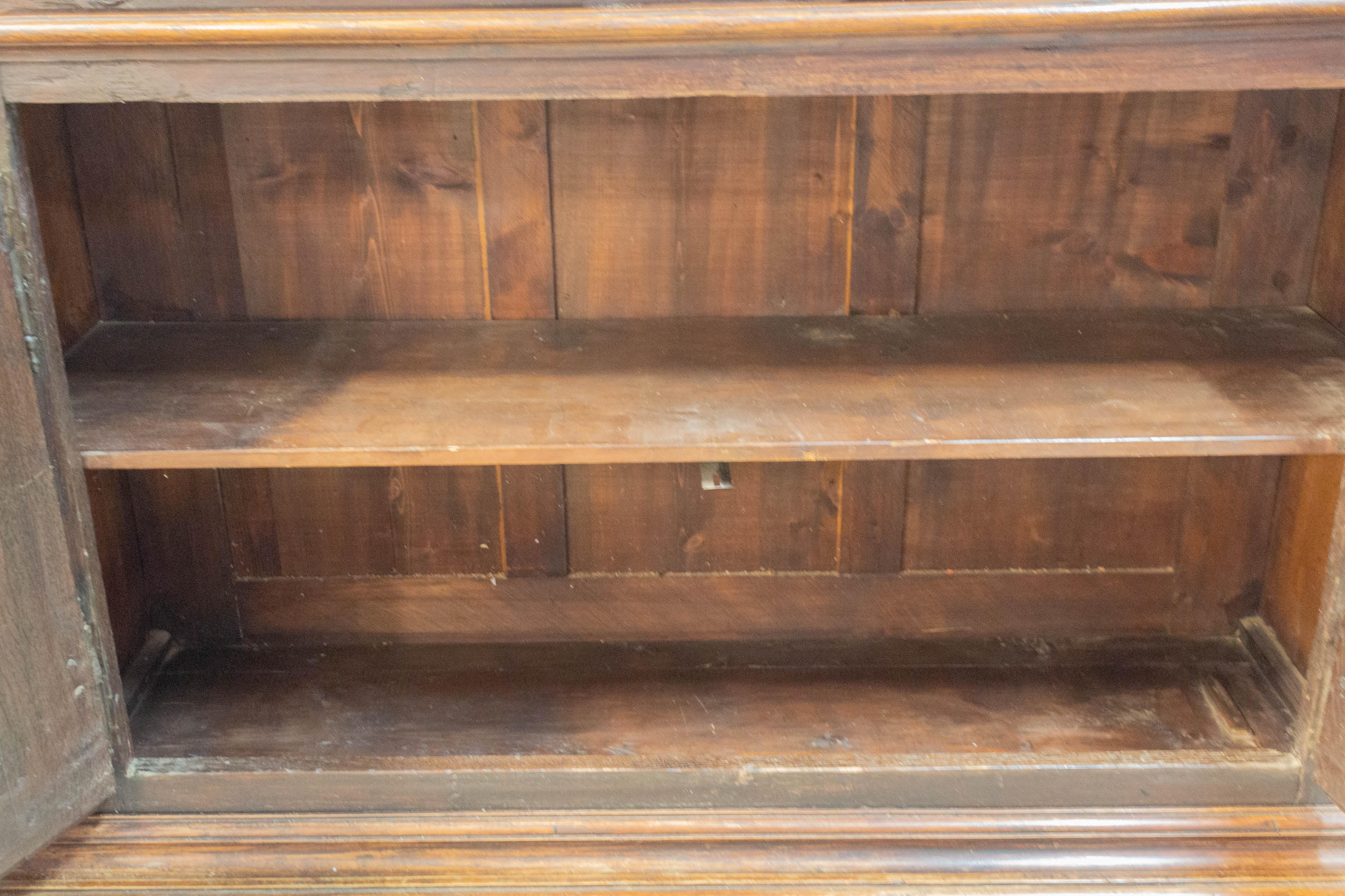 Cabinet Deux Corps in Oak spagnolo Buffet in stile gotico-revival, fine XIX secolo in vendita 6
