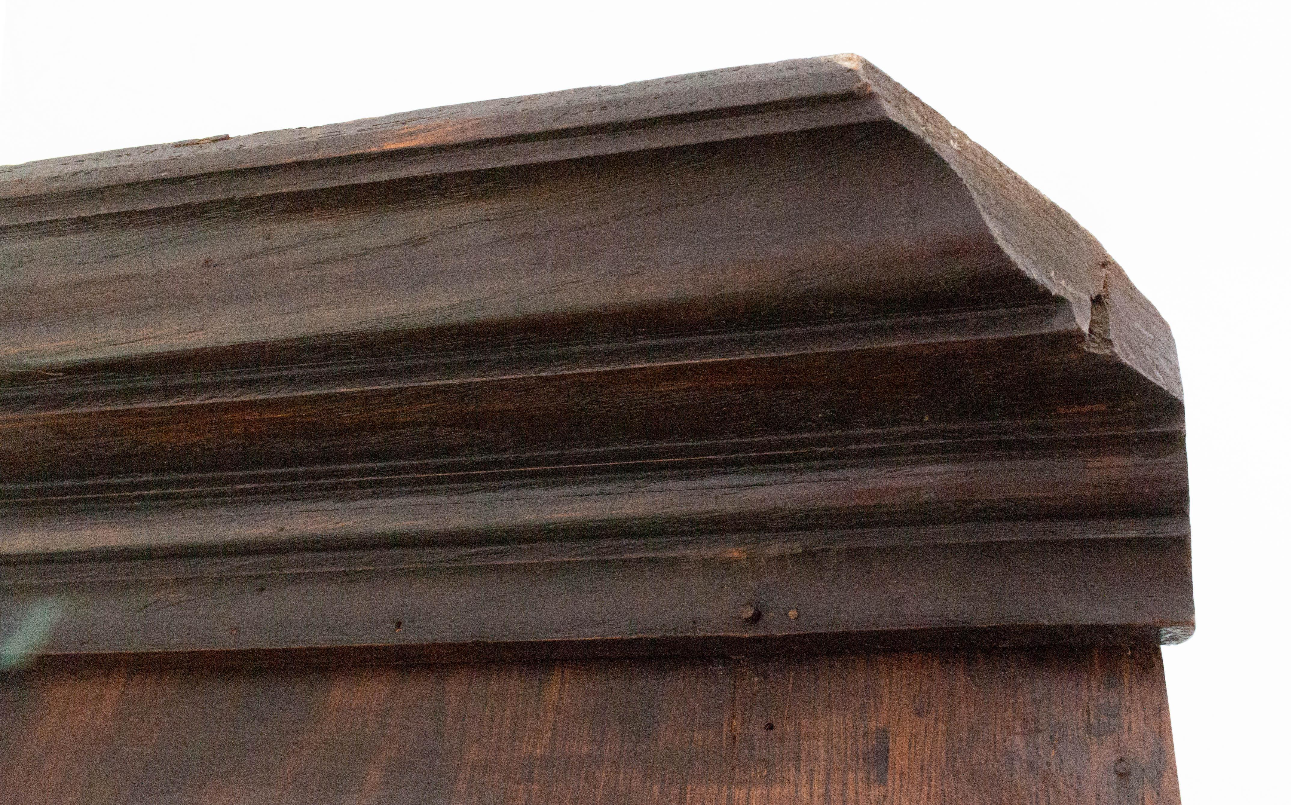 Cabinet Deux Corps in Oak spagnolo Buffet in stile gotico-revival, fine XIX secolo in vendita 2
