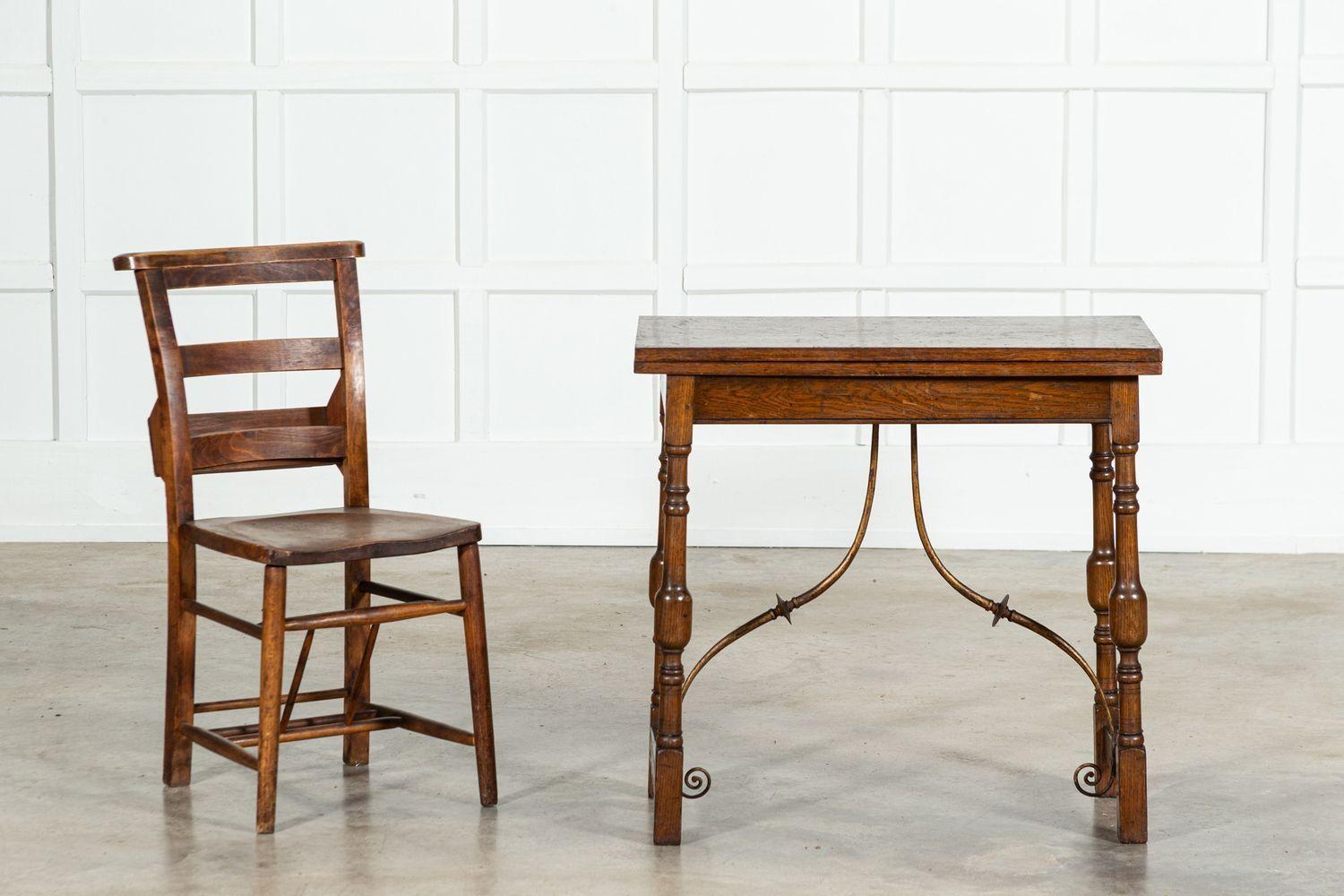 Table de salle à cartes en Oak Oak Bon état - En vente à Staffordshire, GB