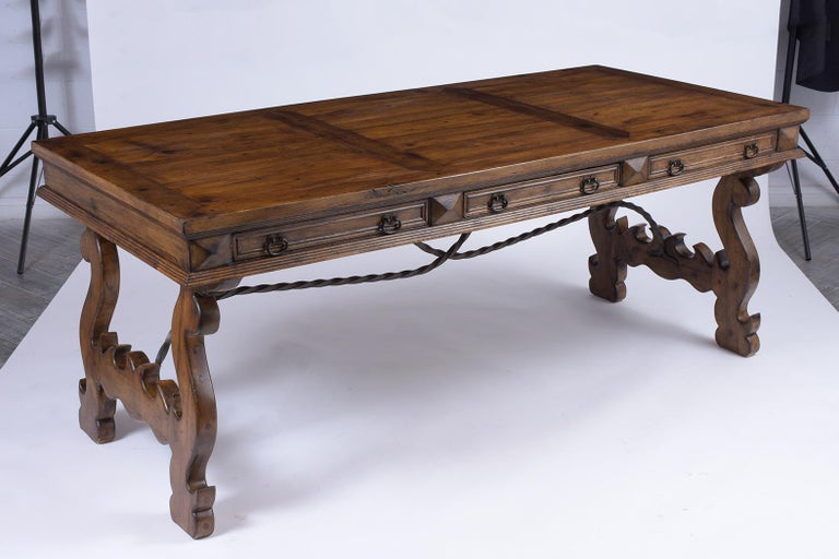 Vintage Spanish Colonial Dining Table For Sale at 1stDibs