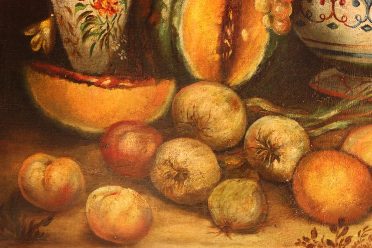 Spanish Oil Painting Still Life, 20th Century For Sale 8