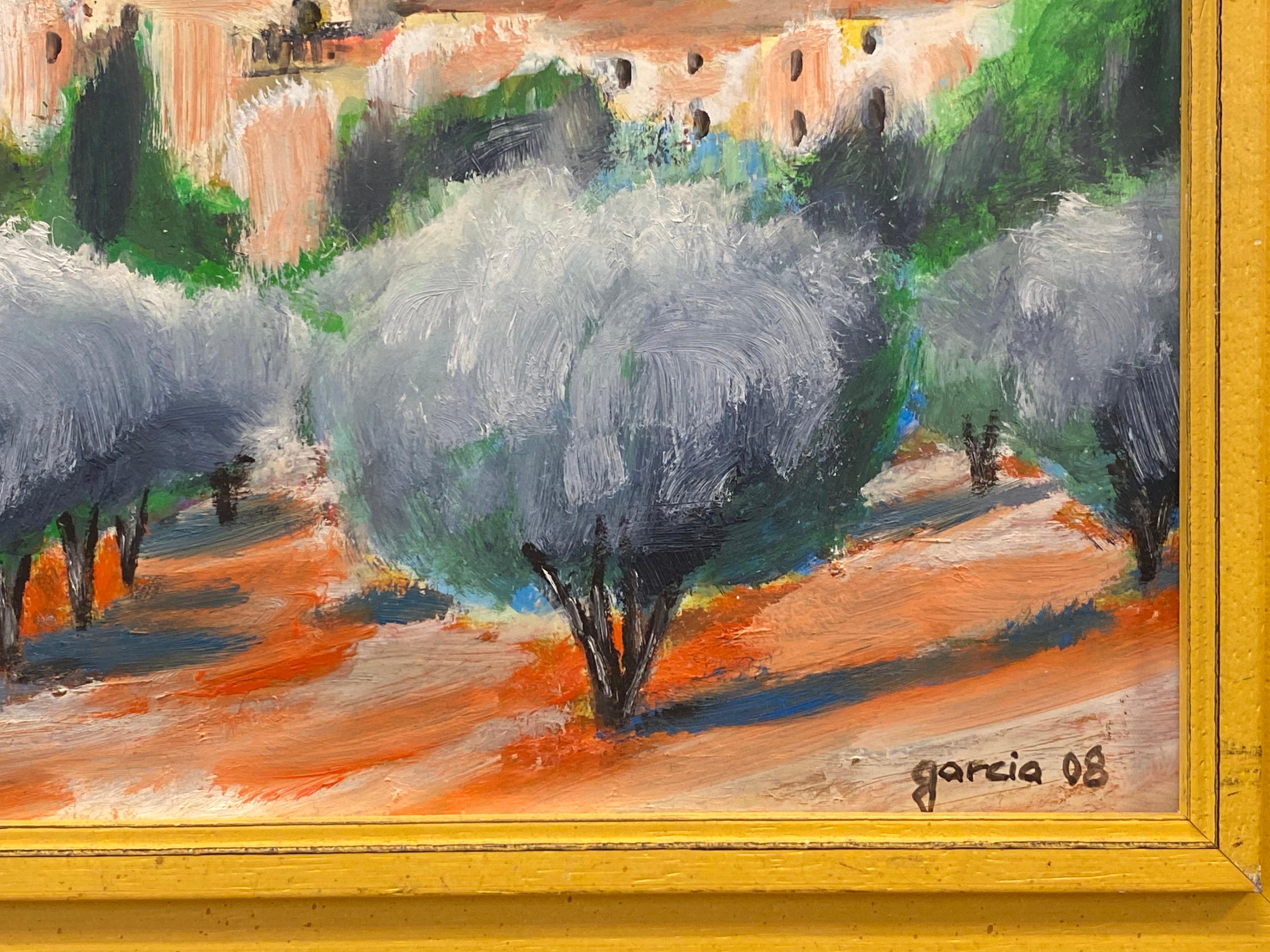 oil painting in spanish