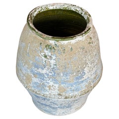 Spanish Olive Green Planter, Circa 19th Century Catalonia