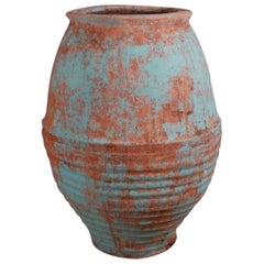 Antique Spanish Olive Pot
