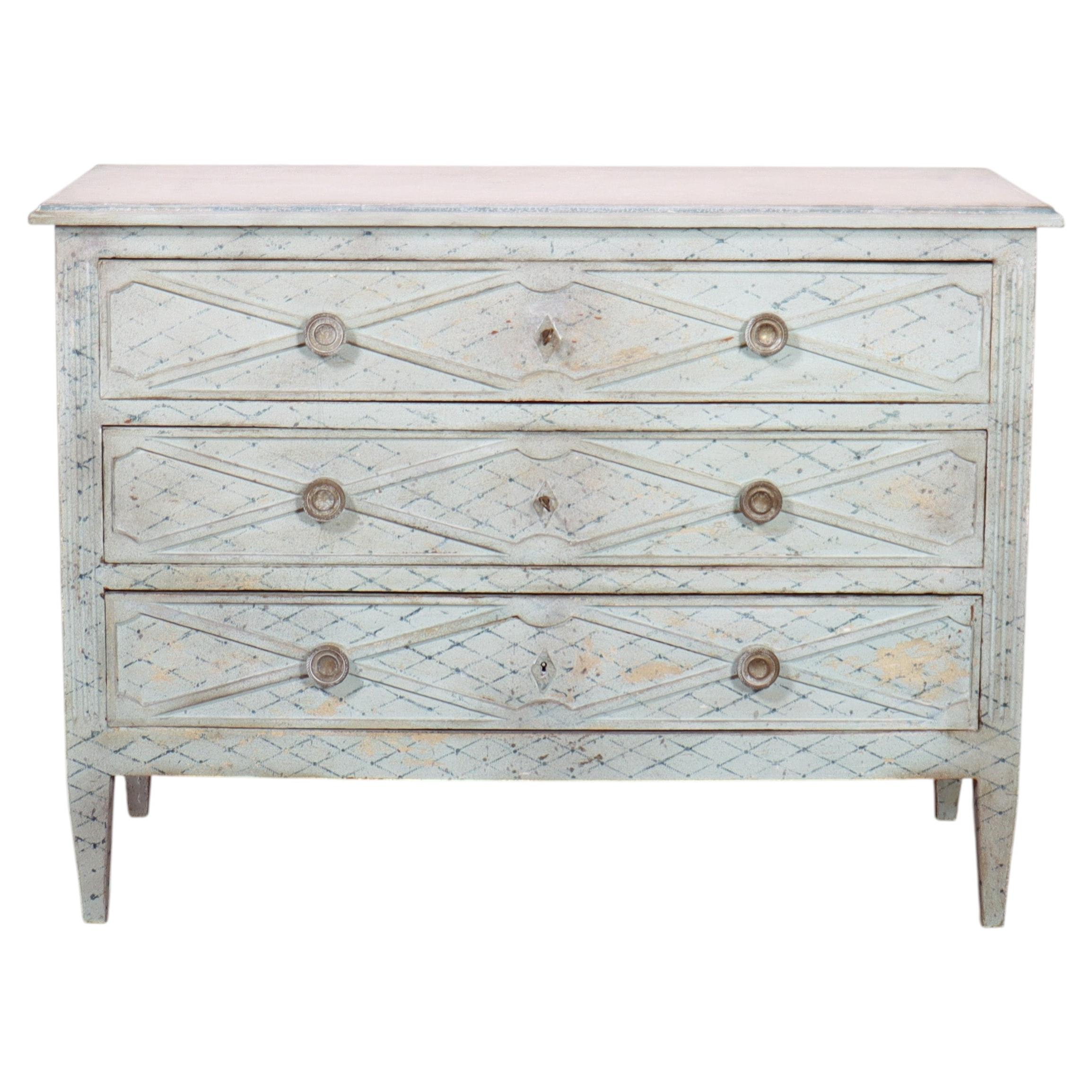 Spanish Painted Commode